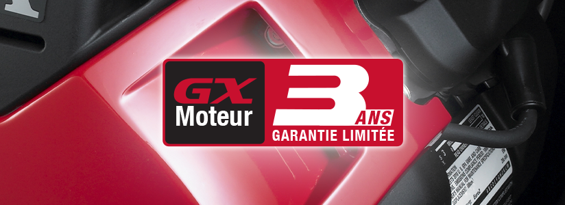 Badge de garantie de la série Honda GX Series 3